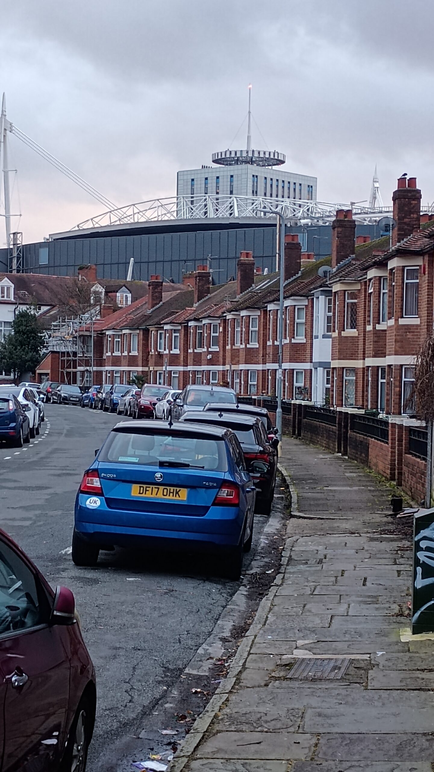 Llun o Brook Street, Glan-yr-afon, Caerdydd