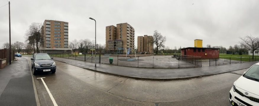 Delwedd o Lystep Flats